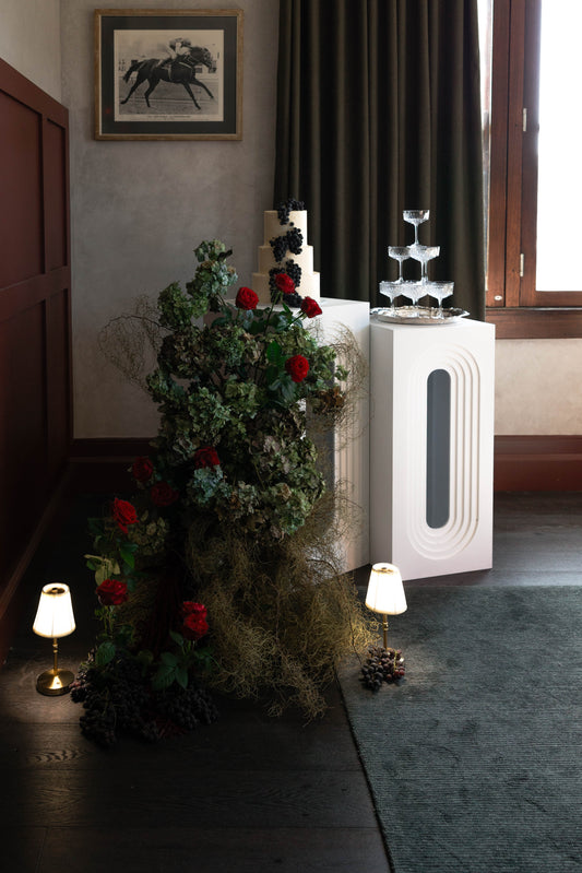 Intimate elopement photoshoot Canberra florist