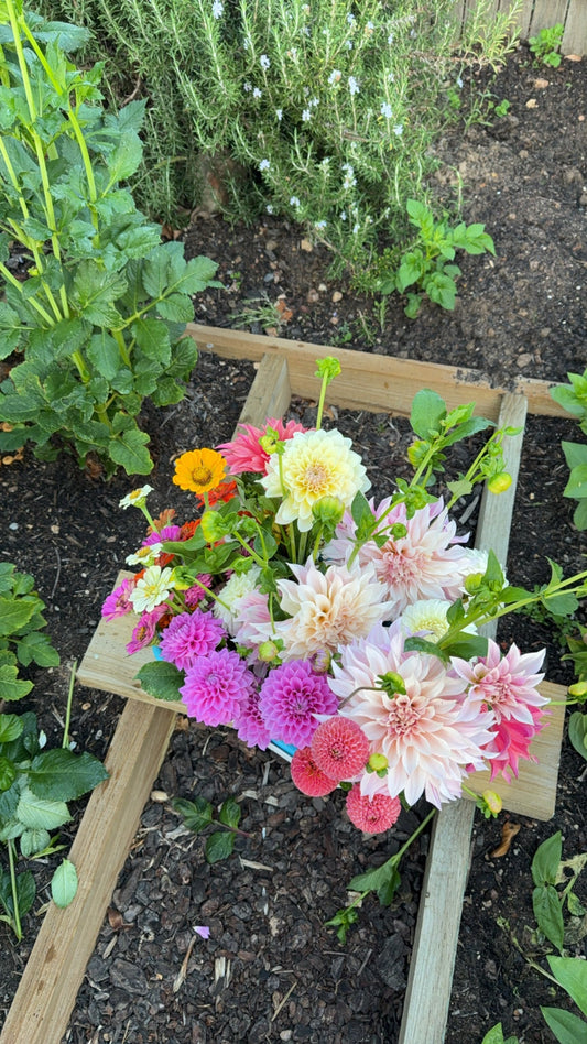 From the Garden to the flower shop with love