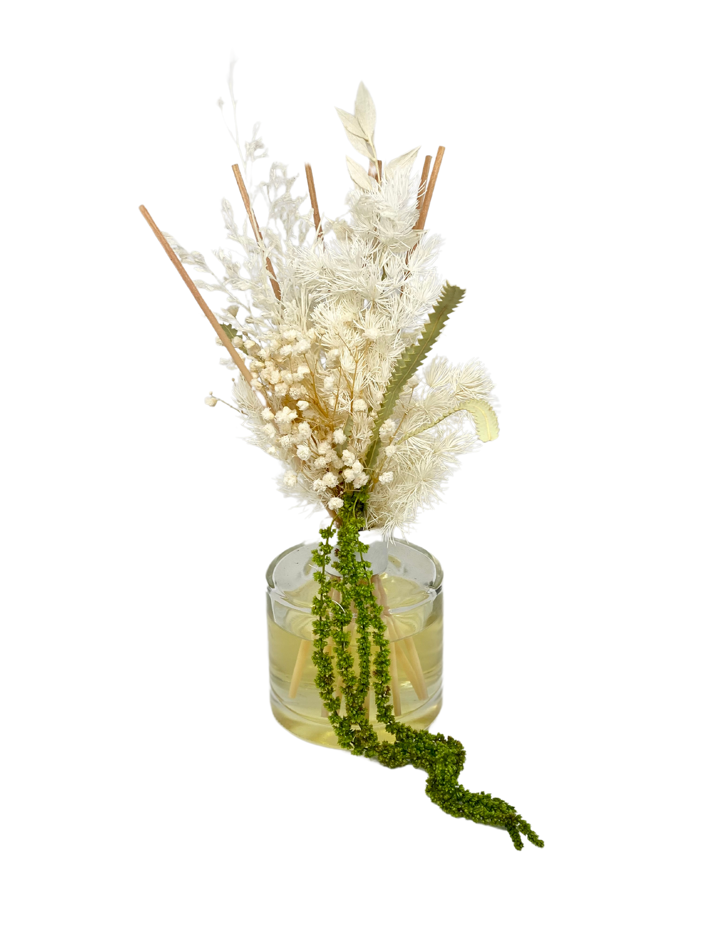 Canberra handmade reed diffuser with dried florals for same day delivery
