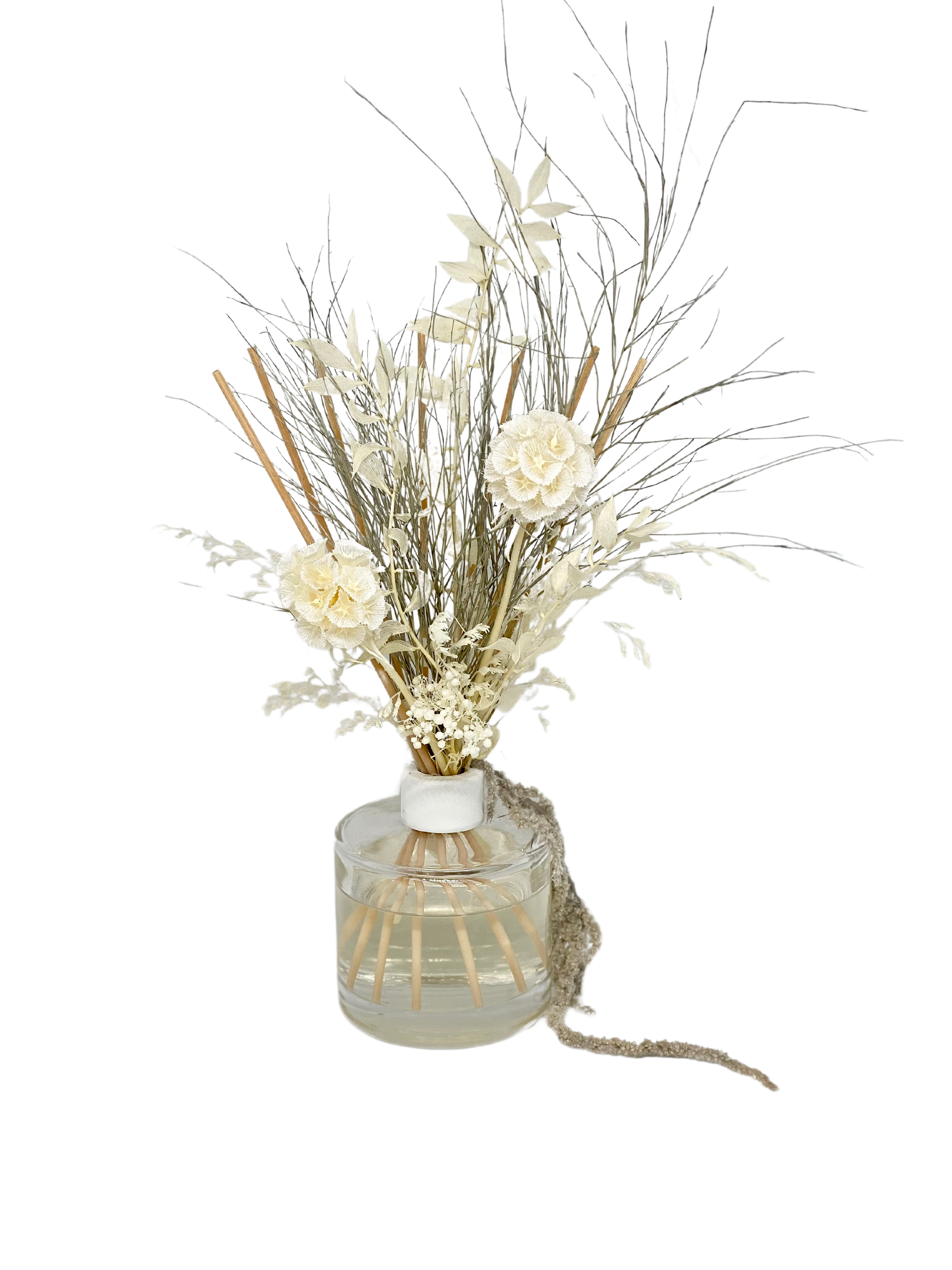 Canberra handmade reed diffuser with dried florals for same day delivery