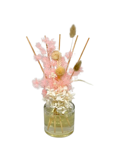 Canberra handmade reed diffuser with dried florals for same day delivery